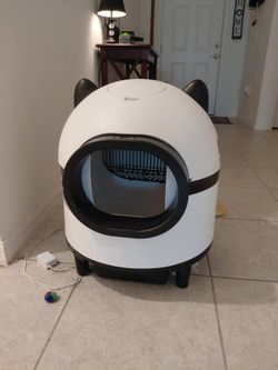 Automatic Self-Cleaning Cat Litter Box