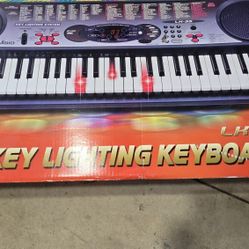 Keyboard With Learning Lights