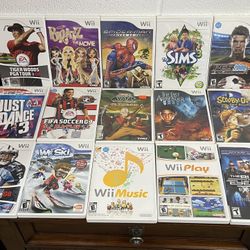 Wii Games ($5 Each)