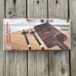 Chefs Counter Sushi Serving Board Set New