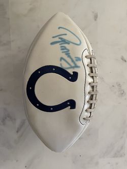Peyton Manning, limited edition, autograph colts football Peyton Manning, limited edition, autograph colts football