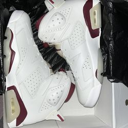 Jordan 6 retro (2015) Maroon Size 9