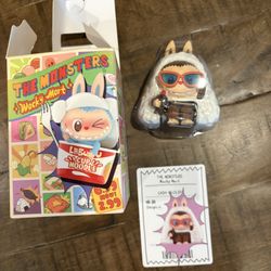 Pop Mart Labubu The Monsters Wacky Mart Series Onigiri Figure