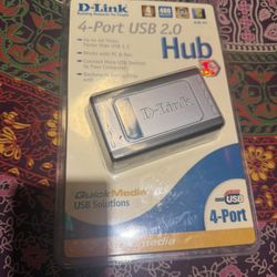 D-Link 4-Port USB 2.0 Hub