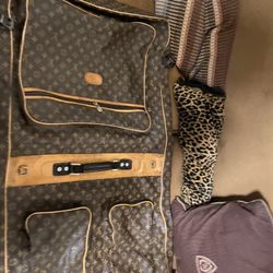 Louie V Garment Bag 