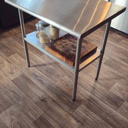 Stainless Steel Kitchen Island 