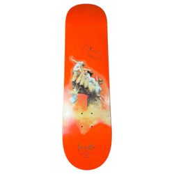 SIGNED Primitive Ribeiro Reassembled Man Paul Rodriguez Orange Skateboard Deck OG RARE