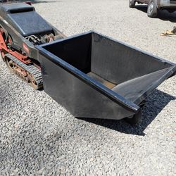 Mini Skid Steer Wheel Barrow / Hopper