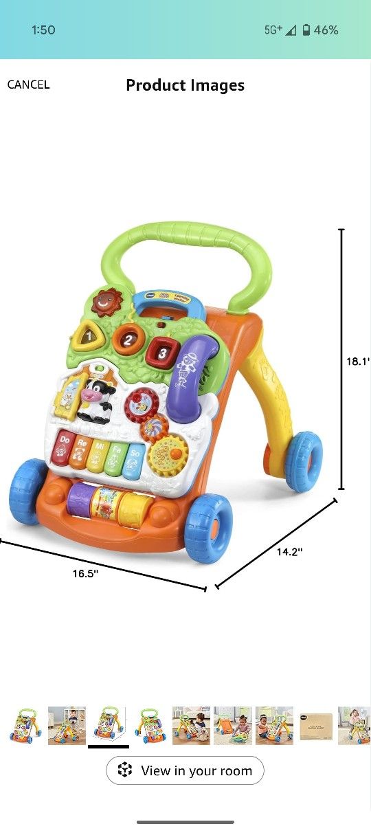 Stand And Walk Baby Walker