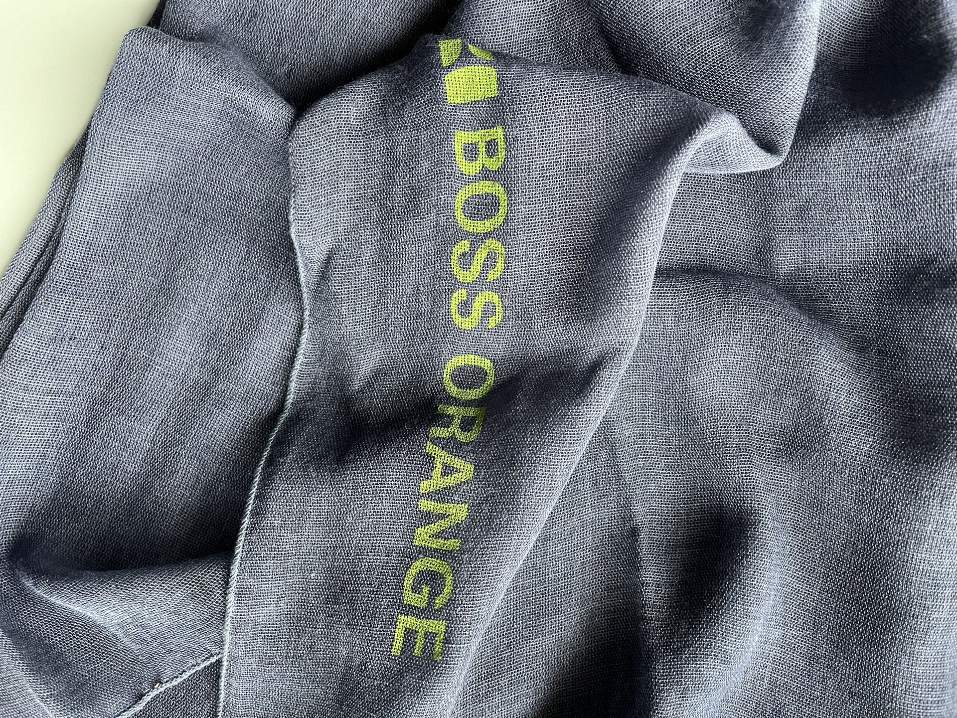 Boss Orange Men’s Scarf - Blue