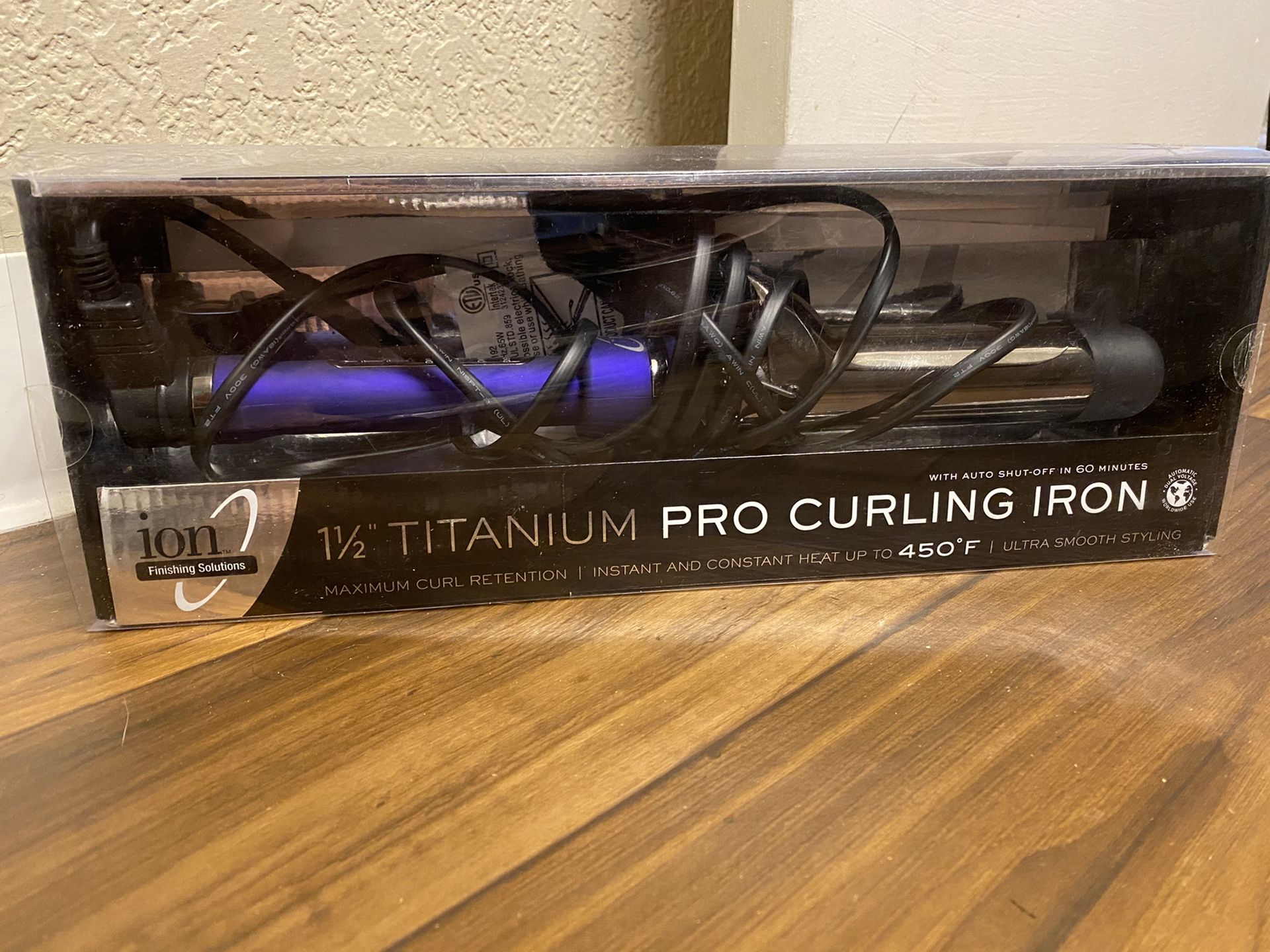 Pro curling iron