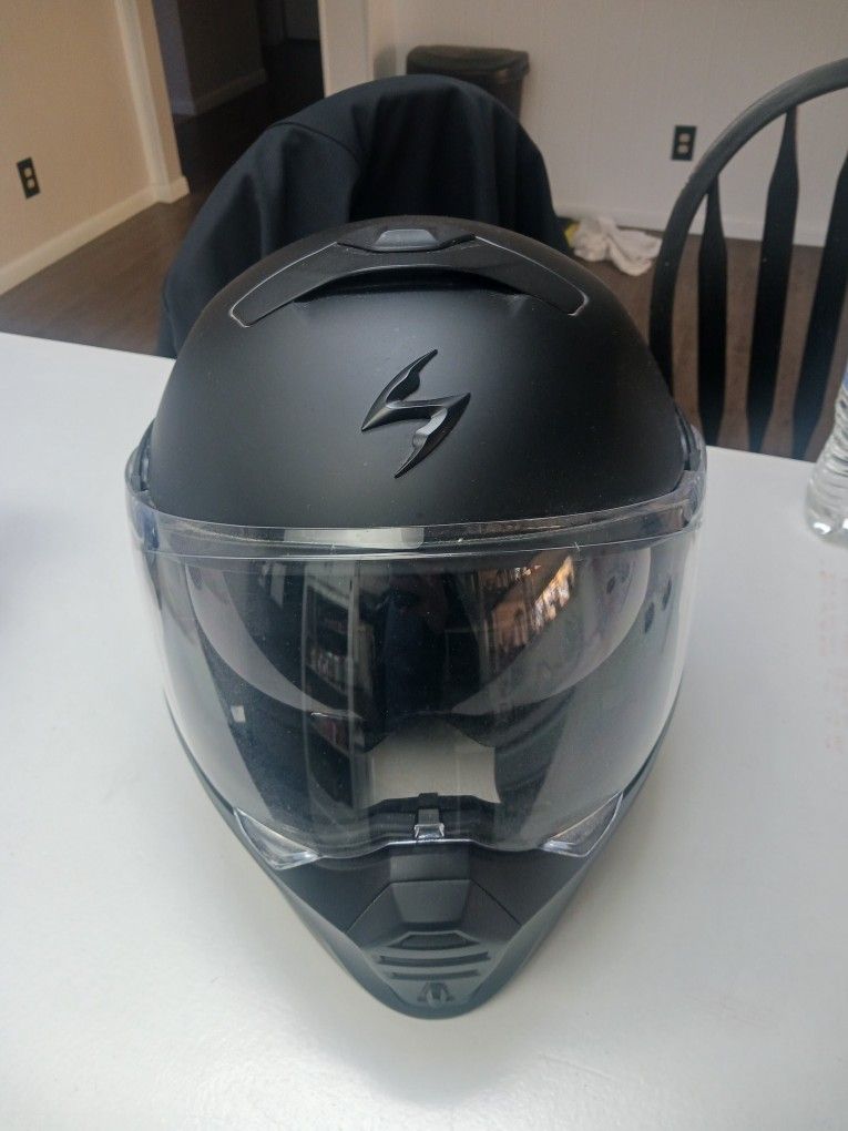 Motorcycle Helmet And Gloves