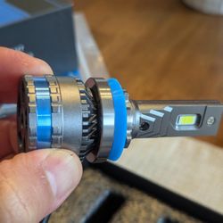 H7 LED Headlight Bulb,  High-Focus Extremely Bright 6500K Cool White Conversion Kit - Adjustable Beam, Halogen Replacement 