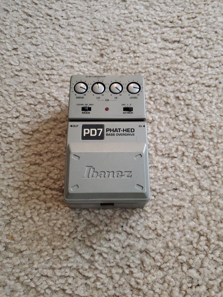 Ibanez PD7 Phat-Hed Bass Overdrive for Sale in Burbank, CA