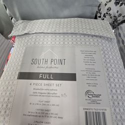 South Piont Full Size 4 Piece Sheet Set