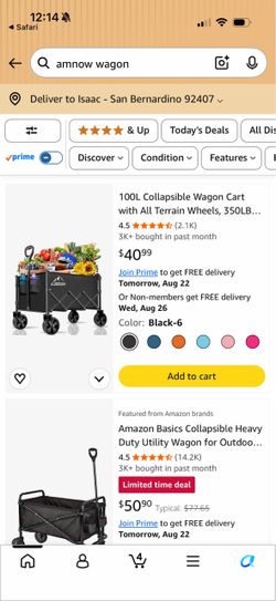 Amnow wagon black
