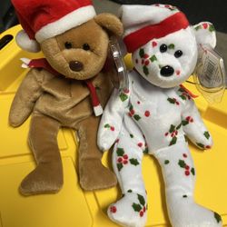 Ty-Christmas Bears