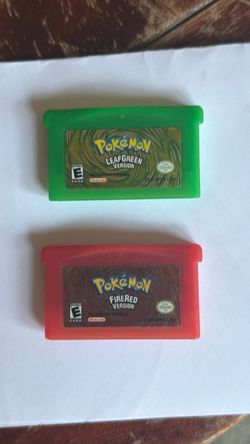 Pokemon LeafGreen and FireRed