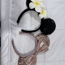 Two Mickey Head Bands
