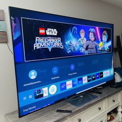 Qled 65” Samsung Smart Tv UHD HDR 4k! Excellent Picture