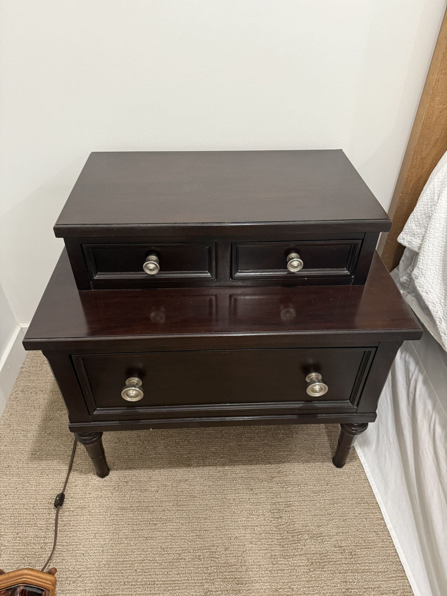 Wooden End Table - Martha Stewart