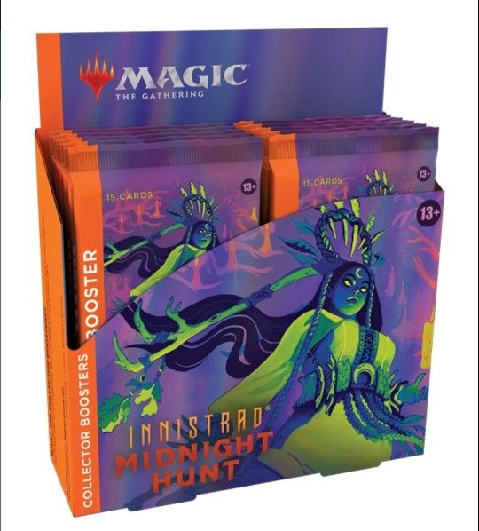 MTG: Estrad the Midnight Hunt collectors booster box.