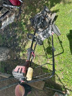 Lawnmower and weed eater