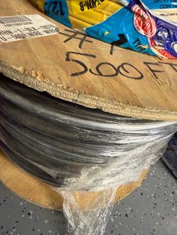 #1 500ft wire THHN single stranded cable new spool