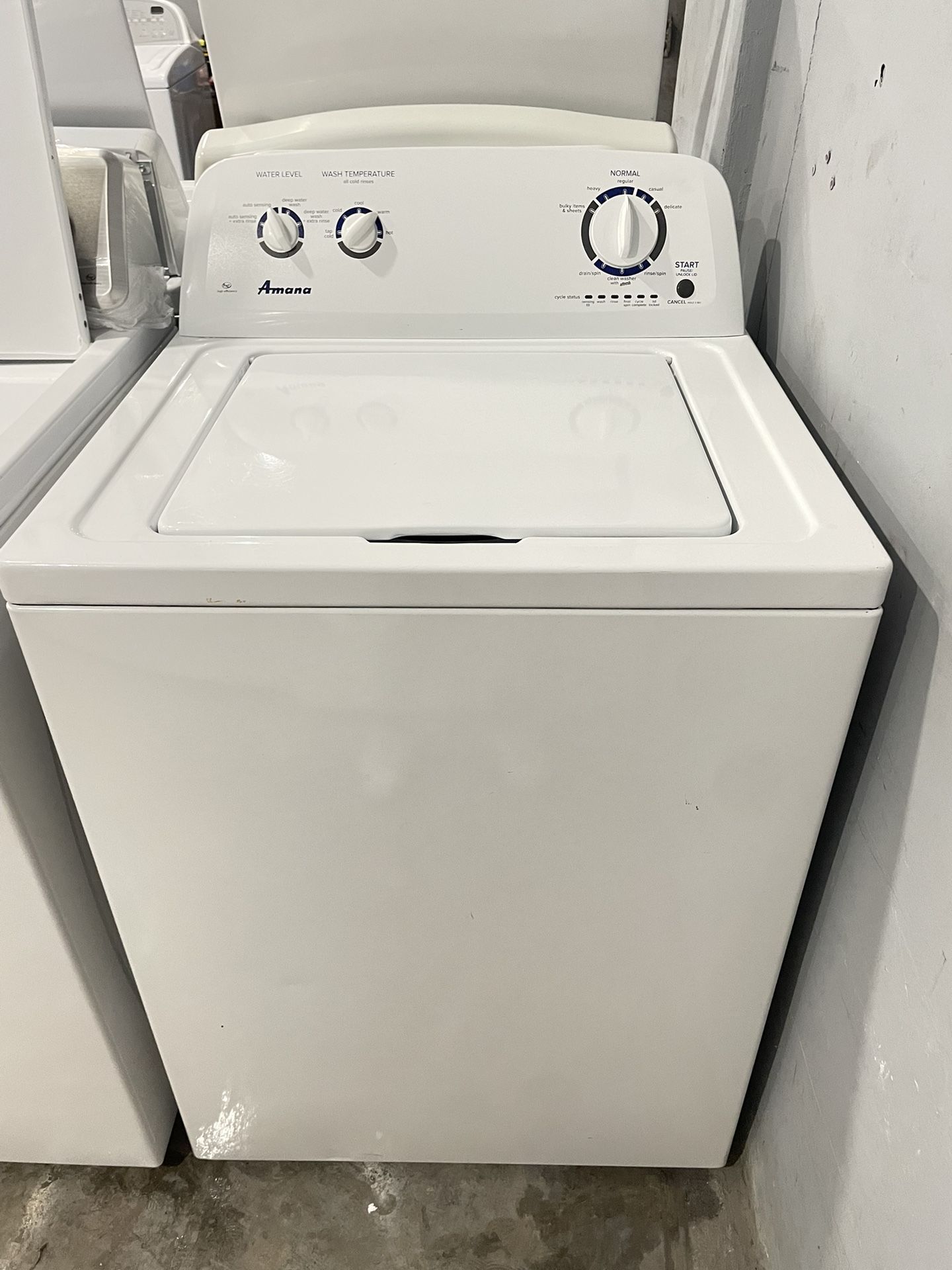 Amana Washer top-load