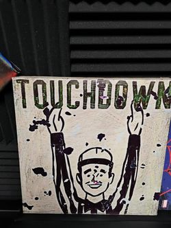 Wall Art 12 X 12 Football Mural