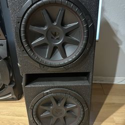Kicker 12 Inch Subs In Box 