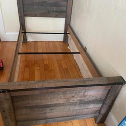 Twin size bed frame 