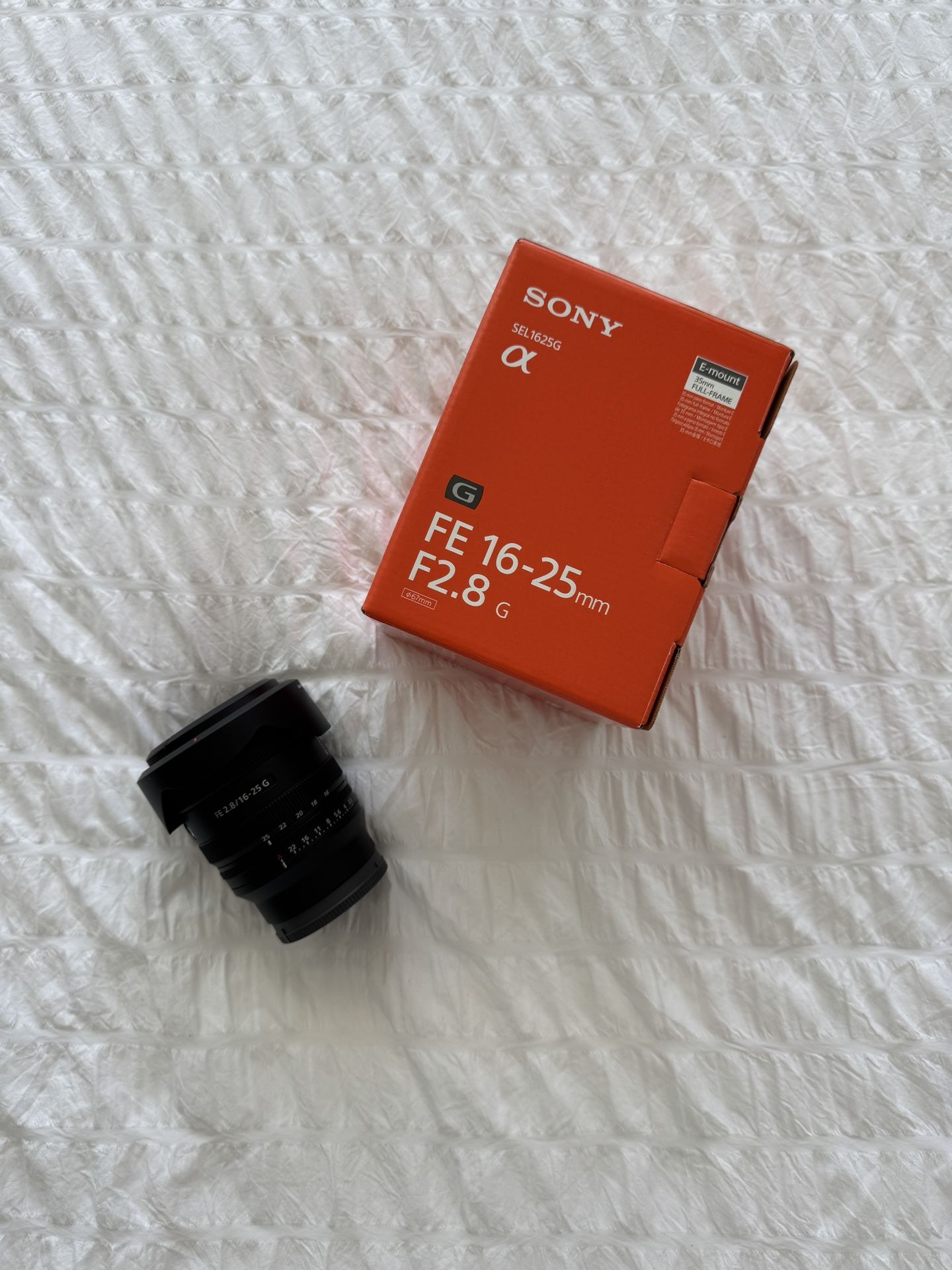 Title: Sony FE 16-25mm f/2.8 G Wide-Angle Lens - Excellent Condition