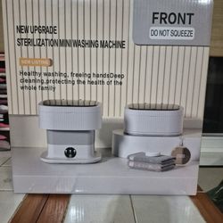 Portable Compact/Mini Sterlization washing machine 