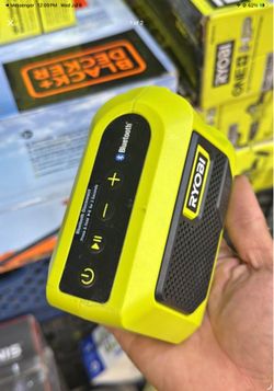 Ryobi 18v cordless bluetooth speaker tool only