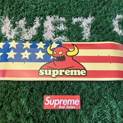 Supreme x Toy Machine Skate Deck