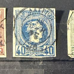Late 1800s Stamps Rome