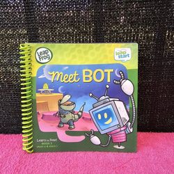 Leapfrog Leapstart Meet Bot Learn To Read Learning Educational Book #3