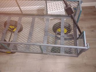 880 pound steel utility cart