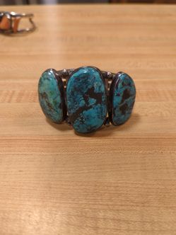 Turquoise cuff bracelet