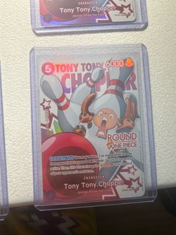 New round 1 x one piece Tony Tony chopper