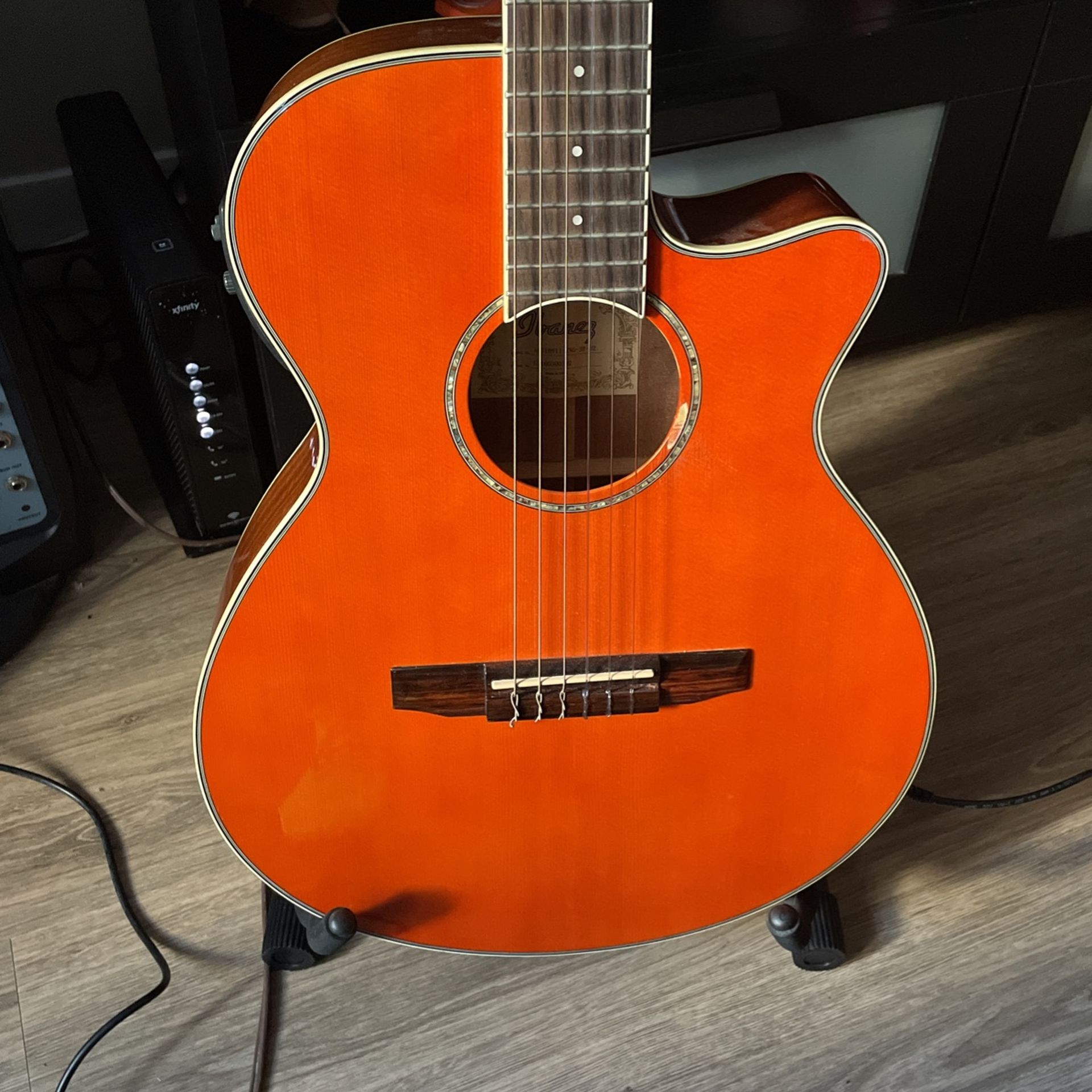 Classical Thin Body Ibanez Guitar 