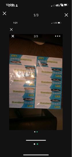 PACK OF 20 BOXES OF OFFICE STAPLES NEW