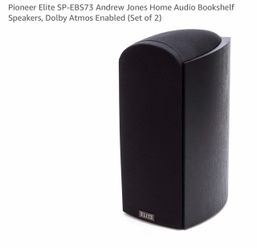 BRAND NEW Pioneer Elite Andrew Jones 7.2.6 Dolby Atmos Speaker System — Factory Wrapped