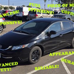 2014  HONDA  CIVIC  LX - Automatic 4 DOORS