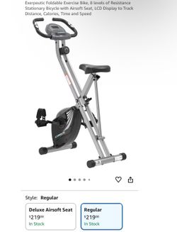 Stationary bike