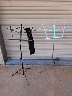 Music stands, folding