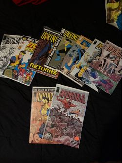 Bunch of invincible comics