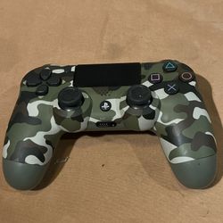 Sony Playstation 4 DualShock 4 Wireless Controller Green Camo CUH-ZCT2U