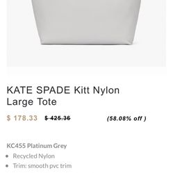 Kate Spade Large Tote